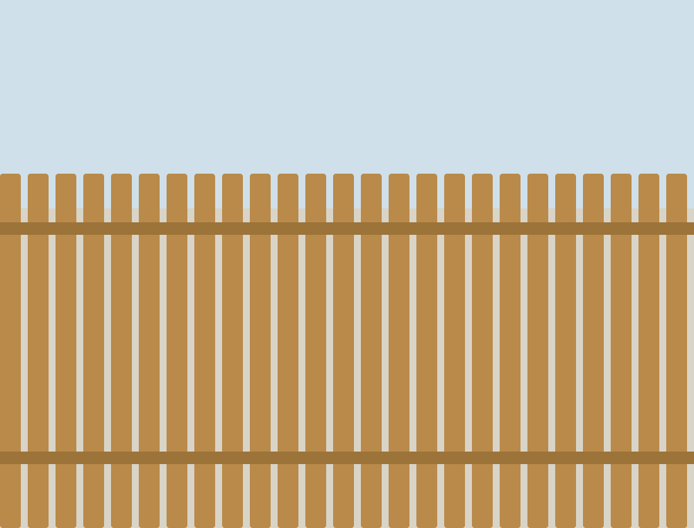 Quality fence built by Regal Fence Solutions